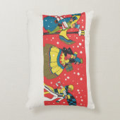 ビクトリア時代のクリスマス、家族 アクセントクッション (正面(垂直))