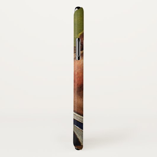 ビクトリア時代のユーモア、面白いヴィクトリア時代の豚の笑い Case-Mate iPhoneケース (裏面/右)