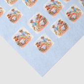 ビクトリア時代の人によって服を着せられる子猫のネコ科 薄葉紙 (詳細)