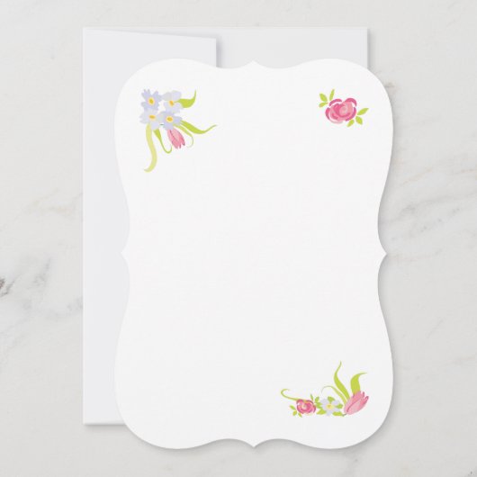 ビクトリア時代の人によって積み重ねられるティーカップの茶パーティの招待状 招待状 (裏面)