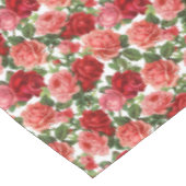 ビクトリア時代の人のばら色のテーブルクロス テーブルクロス (アングル)