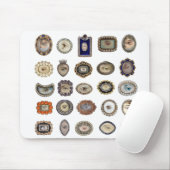 ビクトリア時代の人の刺激を受けたな恋人の目、元の芸術 マウスパッド (マウス)