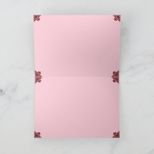 ビクトリア時代の人は上がりました カード (内部)