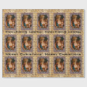 ビクトリア時代の人を救うこと生まれるベビーイエス・キリスト ラッピングペーパー (フラット)