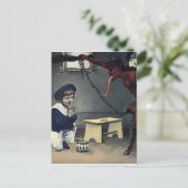 ビクトリア時代の古い絵葉書 ポストカード (スタンド正面)