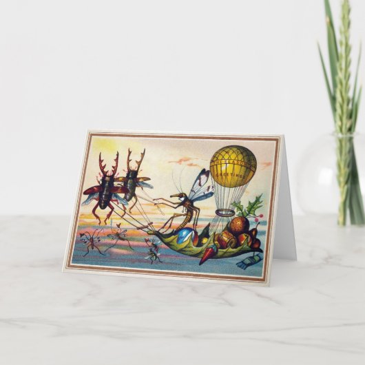 ビクトリア時代の変わった昆虫 シーズンカード (正面)