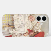 ビクトリア時代の子供たち、ベビーカーの赤ちゃんと幼児 Case-Mate iPhoneケース (裏面 (横))