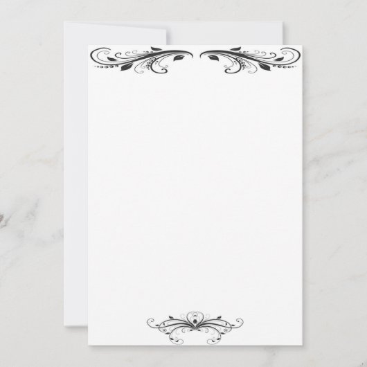 ビクトリア時代の招待状 招待状 (正面)