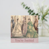 ビクトリア時代の花嫁と従者たち 招待状 (スタンド正面)