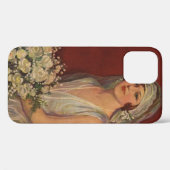 ビクトリア時代の花嫁の肖像画, ヴィンテージウェディングの花嫁 Case-Mate iPhoneケース (裏面 (横))