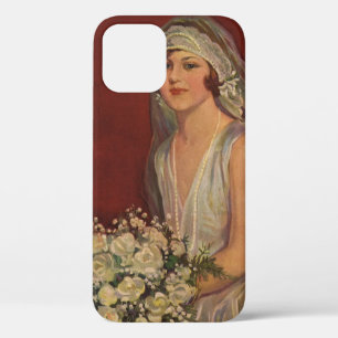 ビクトリア時代の花嫁の肖像画, ヴィンテージウェディングの花嫁 iPhone 12ケース