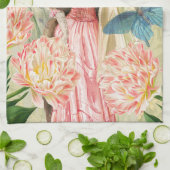 ビクトリア時代の華麗な女性レジー キッチンタオル (折り畳み)