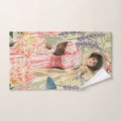 ビクトリア時代の華麗な女性レジー バスタオルセット (ハンドタオル)