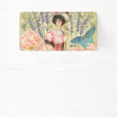 ビクトリア時代の華麗な女性レジー 横断幕 (インサイチュ)