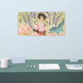 ビクトリア時代の華麗な女性レジー 横断幕 (トレードショー)