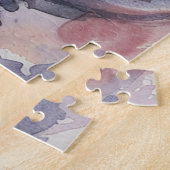 ビクトリア朝のカップル ジグソーパズル (側面)