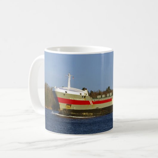 ビクトリア朝のマグカップ コーヒーマグカップ (正面左)