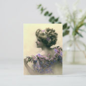 ビクトリア朝の貴婦人 ポストカード (スタンド正面)