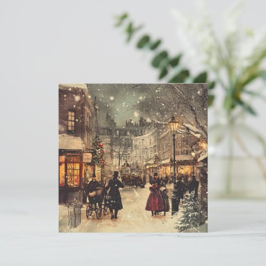 ビクトリア朝ロンドンのウィンターワンダーランド シーズンカード (スタンド正面)