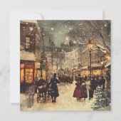 ビクトリア朝ロンドンのウィンターワンダーランド シーズンカード (正面)