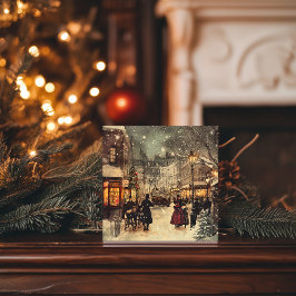 ビクトリア朝ロンドンのウィンターワンダーランド シーズンカード