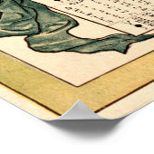 ビクトリア朝時代のケイト・グリーンアウェイのカレンダー（復刻版） ポスター (角)