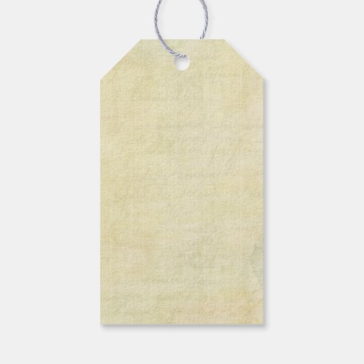 ビクトリア朝時代の終わりまで ギフトタグ (裏面)