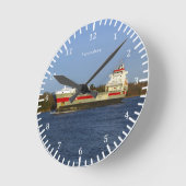 ビクトリア朝時計 ラウンド壁時計 (傾斜)