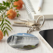 ビクトリア滝ジンバブエ キーホルダー (側面)