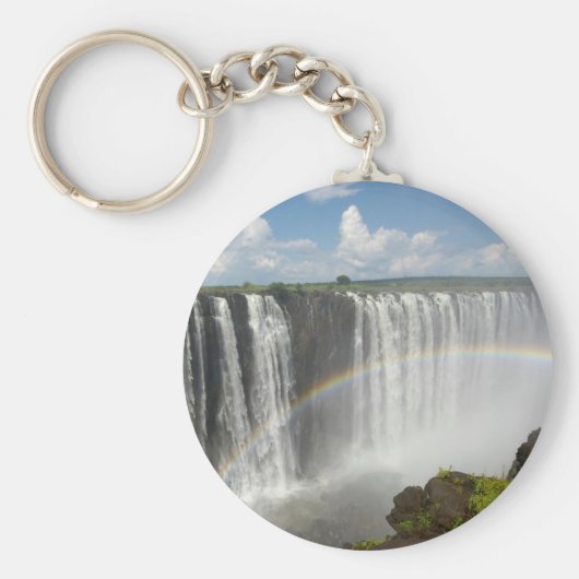 ビクトリア滝ジンバブエ キーホルダー (正面)