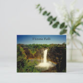 ビクトリア滝レインボー ポストカード (スタンド正面)