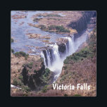 ビクトリア滝空中表示 – ジンバブエ，アフリカ マグネット<br><div class="desc">ビクトリア滝 – ジンバブエの空中表示。写真はヘリコプターから撮影。</div>