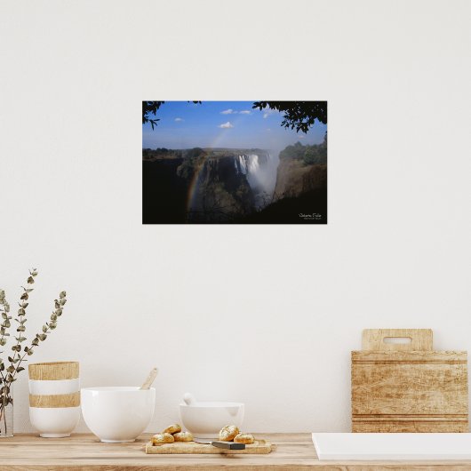 ビクトリア滝2 ポスター (キッチン)