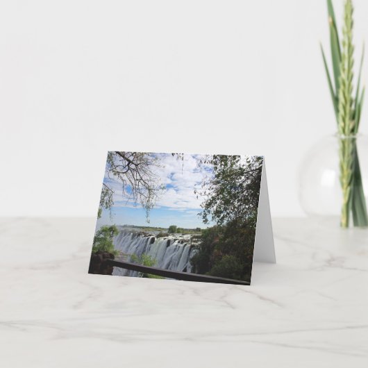 ビクトリア滝 カード (正面)