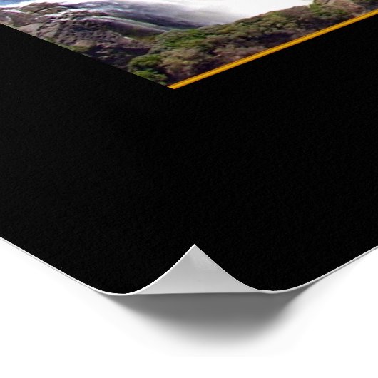 ビクトリア滝 ポスター (角)