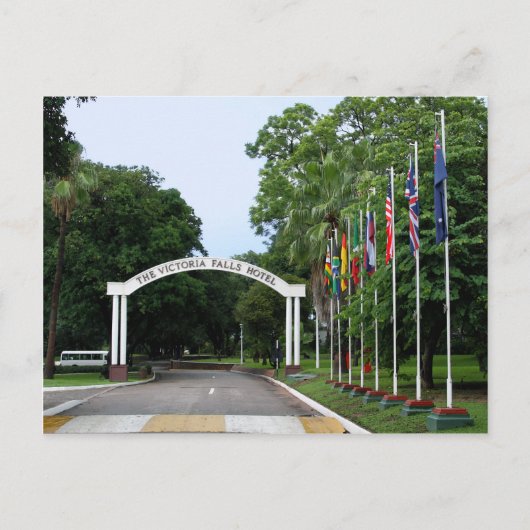 ビクトリア秋ズホテルエントランス ポストカード (正面)