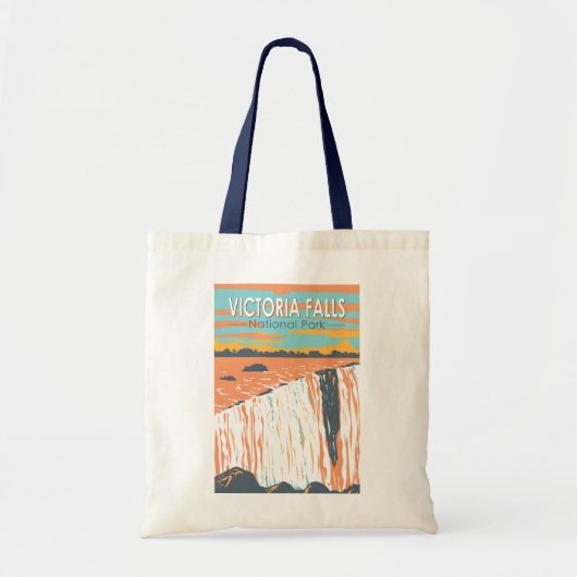 ビクトリア秋ナショナル・パーク・トラベルアートヴィンテージ トートバッグ (正面)
