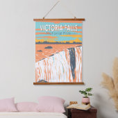 ビクトリア秋ナショナル・パーク・トラベルアートヴィンテージ 吊り下げ型タペストリー (寝室)