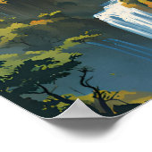 ビクトリア秋国立公園トラベラーポスター ポスター (角)