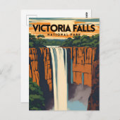 ビクトリア秋国立公園トラベ伝統的ル ポストカード (正面/裏面)