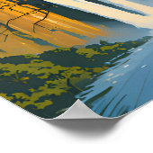 ビクトリア秋国立公園 ポスター (角)