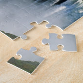 ビクトリア秋、ザンビアからジンバブエま縁どで。100 ジグソーパズル (側面)