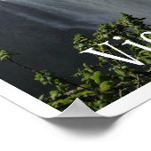 ビクトリア秋、ザンビア、ジンバブエ ポスター (角)