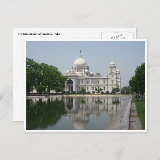 ビクトリア記念反射 ポストカード (正面/裏面)