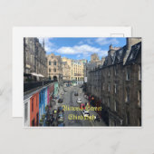 ビクトリア通りエジンバラ ポストカード (正面/裏面)