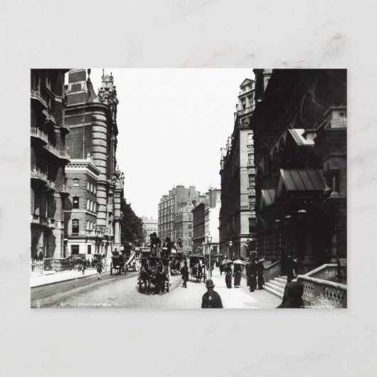 ビクトリア通り、ロンドン、c.1890 ポストカード (正面)