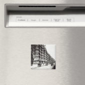 ビクトリア通り、ロンドンc.1900 マグネット (インサイチュ (食洗機))