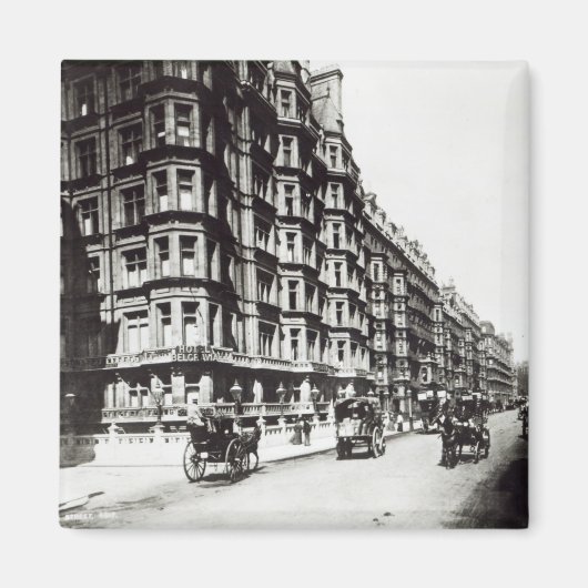 ビクトリア通り、ロンドンc.1900 マグネット (正面)