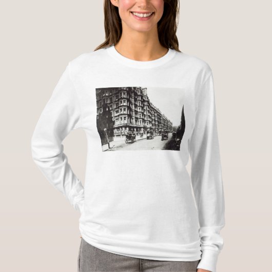 ビクトリア通り、ロンドンc.1900 tシャツ (正面)