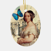 ビクトリア陛下の女王 セラミックオーナメント (裏面)